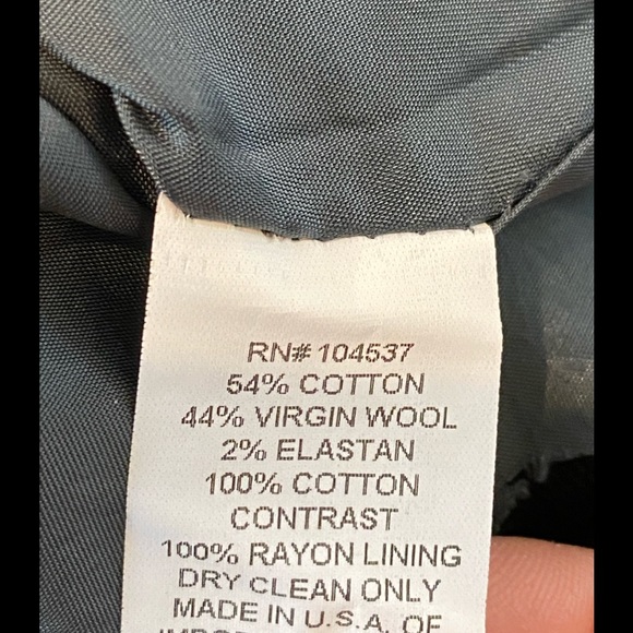 Burning Torch Anthropologie Shabby Chic Black Three Button Blazer Jacket Size S - Picture 8 of 8